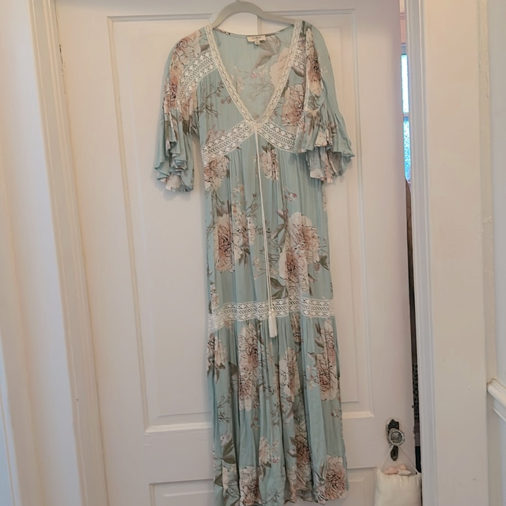 Boho style floral dress - Size Small